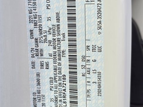 Used 2024 Ford F150 Platinum w/ FX4 Off-Road Package image 36