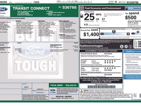 Used 2022 Ford Transit Connect XL image 3