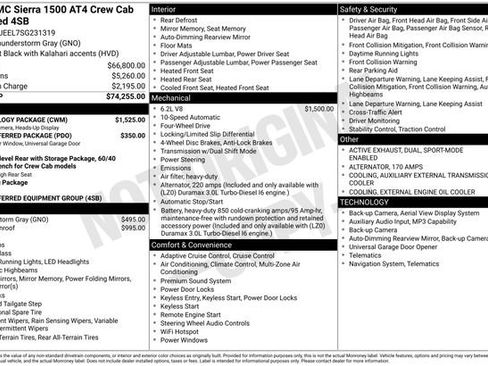 Used 2025 GMC Sierra 1500 AT4 w/ Technology Package AWD/4WD image 16