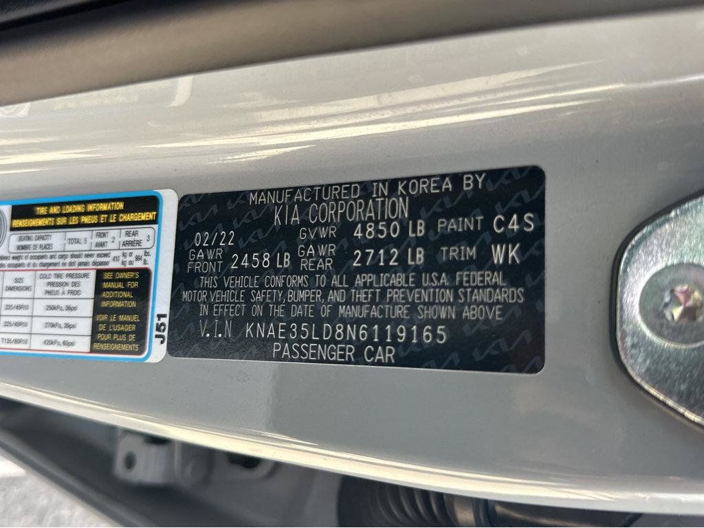 Used 2022 Kia Stinger GT-Line w/ Sun & Sound Package RWD image 44