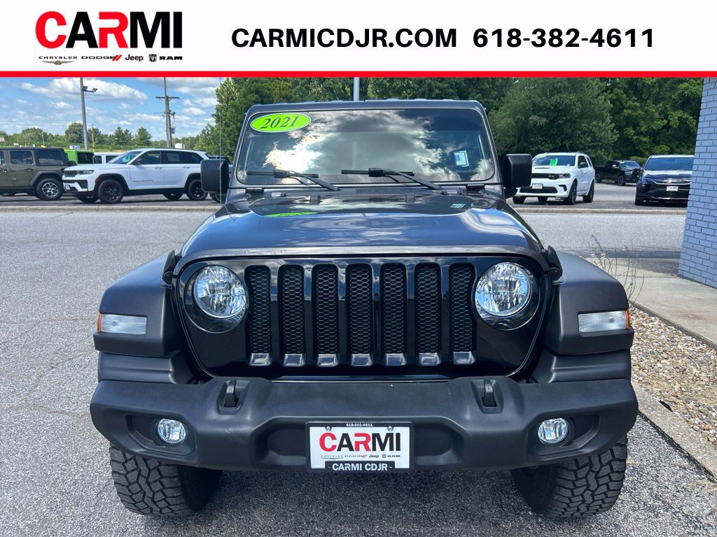 Used 2021 Jeep Wrangler Unlimited Sport AWD/4WD image 2