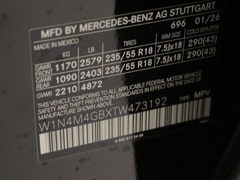 New 2026 Mercedes-Benz GLB 250 image 13