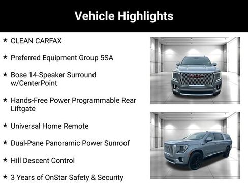 Used 2023 GMC Yukon XL Denali AWD/4WD image 2