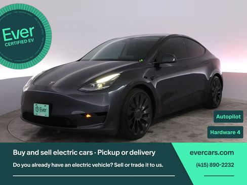 Used 2024 Tesla Model Y Performance AWD/4WD image 1