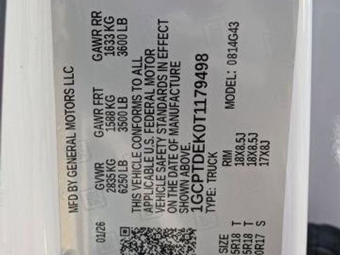 New 2026 Chevrolet Colorado Z71 w/ Technology Package image 30