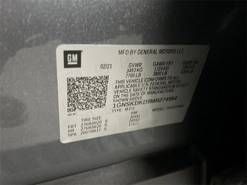 Used 2021 Chevrolet Suburban Z71 w/ Luxury Package image 34