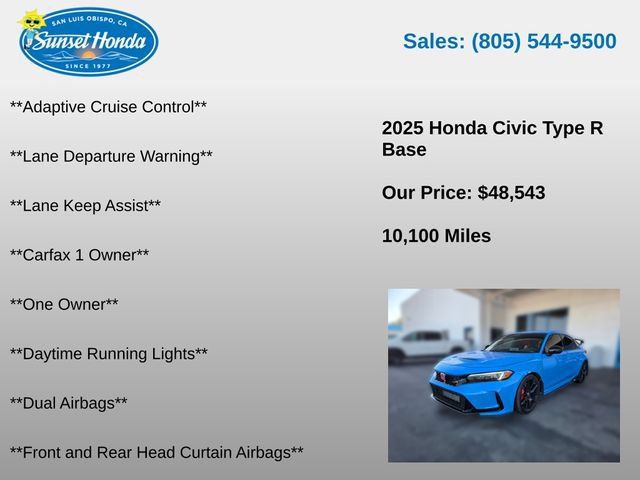 Used 2025 Honda Civic Type R image 6