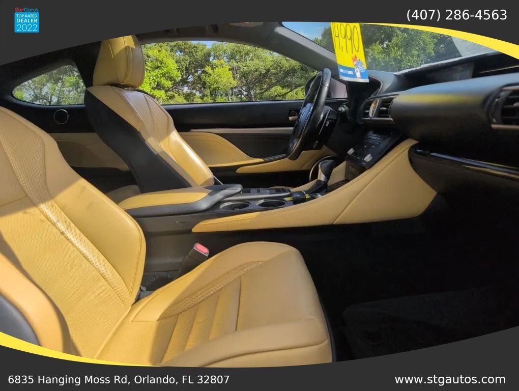 Used 2015 Lexus RC 350 w/ Luxury Package RWD image 20