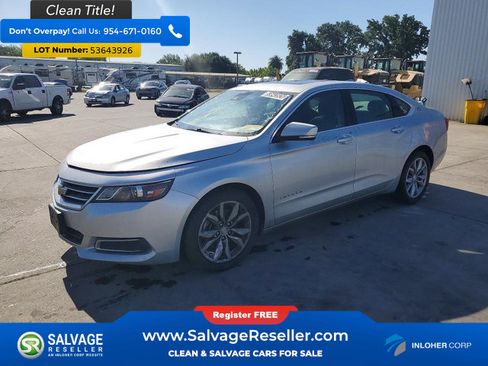 Used 2016 Chevrolet Impala LT w/ Leather Package FWD image 1