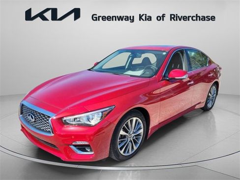Used 2022 INFINITI Q50 Luxe w/ Cargo Package image 5