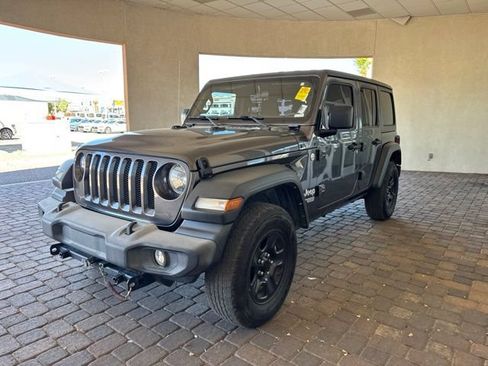 Used 2021 Jeep Wrangler Unlimited Sport AWD/4WD image 1