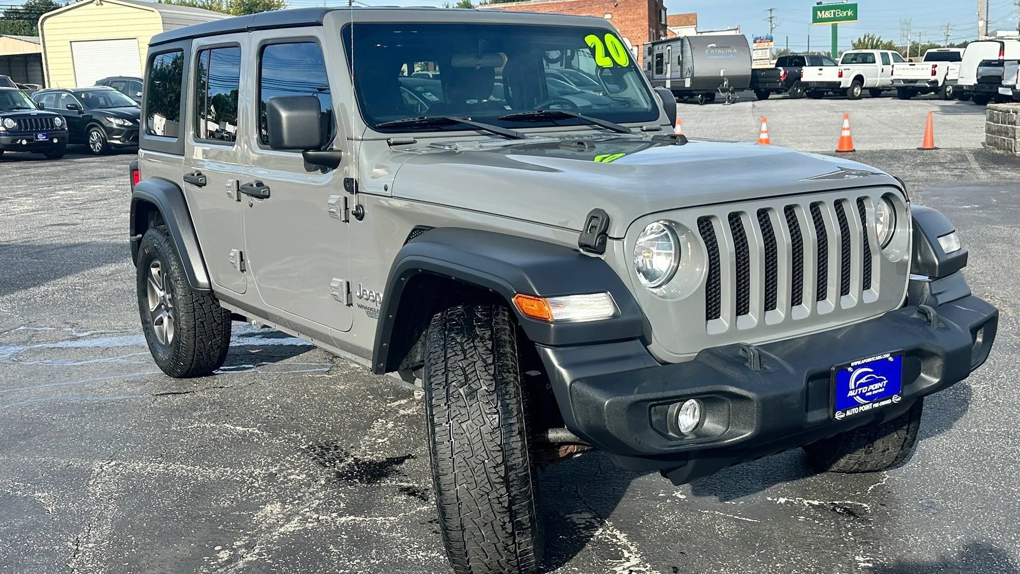 Used 2020 Jeep Wrangler Unlimited Sport w/ Technology Group AWD/4WD image 3