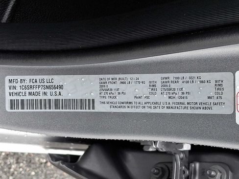 Used 2025 RAM 1500 Big Horn AWD/4WD image 30