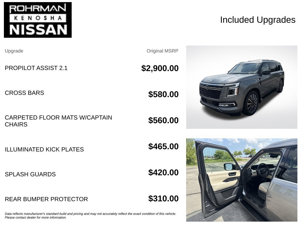 Used 2026 Nissan Armada Platinum Reserve AWD/4WD image 4
