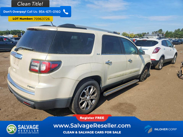 Used 2015 GMC Acadia SLT w/ Open Road Package AWD/4WD image 4