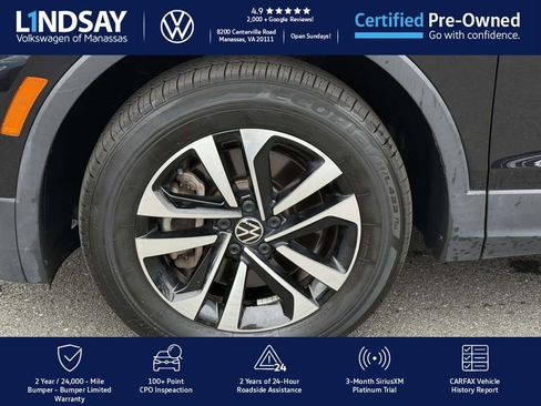 Certified 2022 Volkswagen Tiguan S w/ Driver Assistance Package image 8