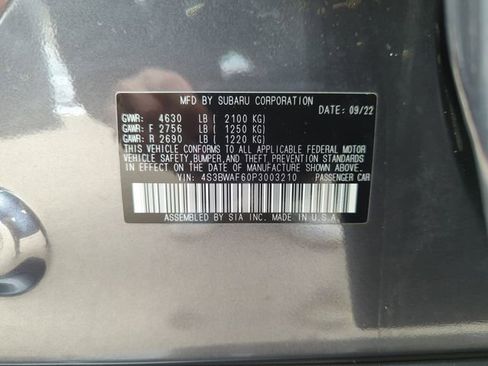 Used 2023 Subaru Legacy Premium image 35