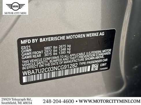 Used 2022 BMW 750i xDrive w/ Executive Package image 22