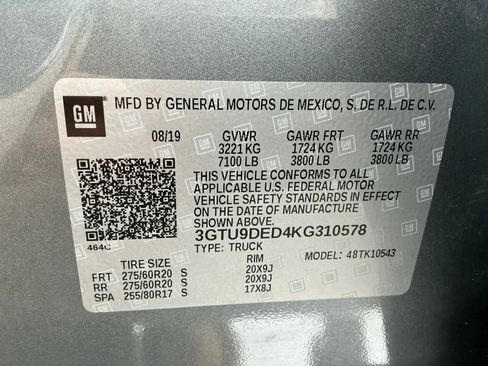 Used 2019 GMC Sierra 1500 SLT image 37