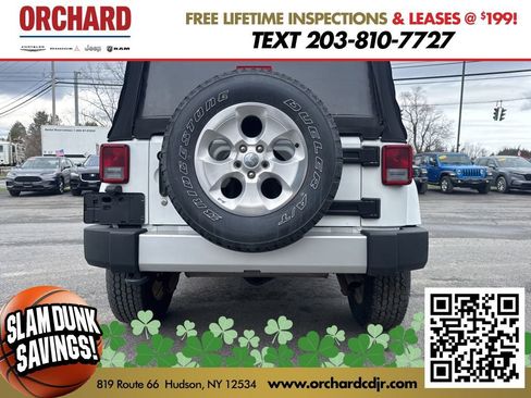 Used 2014 Jeep Wrangler Sahara w/ Connectivity Group image 4