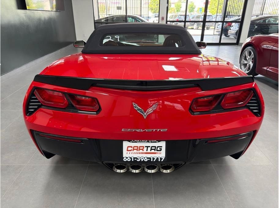 Used 2014 Chevrolet Corvette Stingray Convertible w/ 3LT Preferred Equipment Group RWD image 4