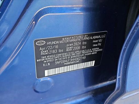 Used 2017 Hyundai Elantra SE w/ SE A/T Tech Package 03 image 23