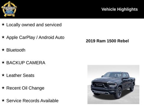 Used 2019 RAM 1500 Rebel image 2