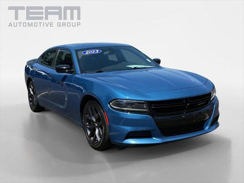 Certified 2023 Dodge Charger SXT w/ Blacktop Package RWD image 1