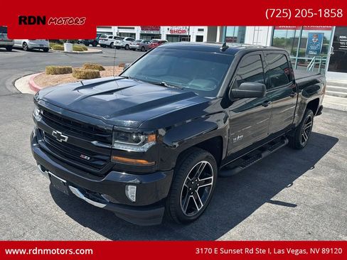 Used 2017 Chevrolet Silverado 1500 LT w/ LPO, Black Pack image 1