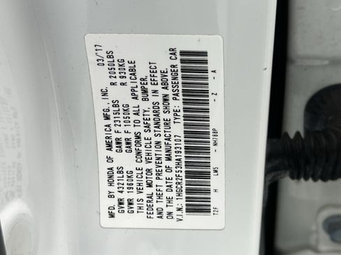 Used 2017 Honda Accord Sport image 34