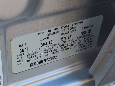 Used 2011 Chevrolet Aveo5 LT w/ Power and Convenience Package image 33