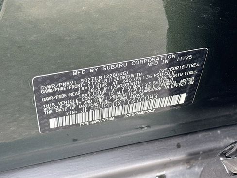 Certified 2026 Subaru Outback Limited AWD/4WD image 33