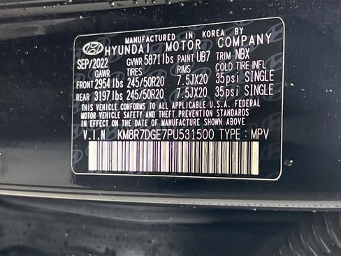 Used 2023 Hyundai Palisade Calligraphy image 35