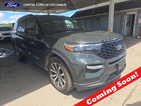 Used 2023 Ford Explorer ST-Line w/ Class IV Trailer Tow Package AWD/4WD image 1