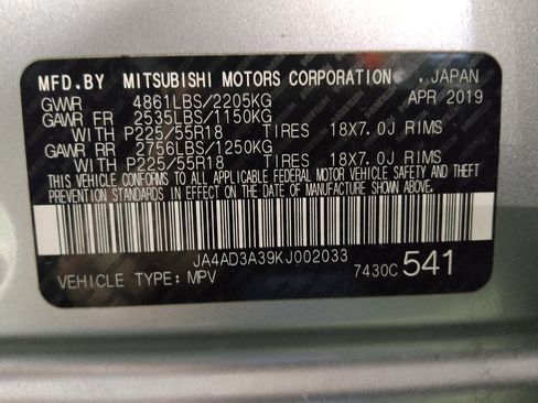 Used 2019 Mitsubishi Outlander SE FWD image 33
