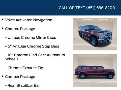 Used 2015 Ford F350 Lariat w/ Lariat Ultimate Package image 5