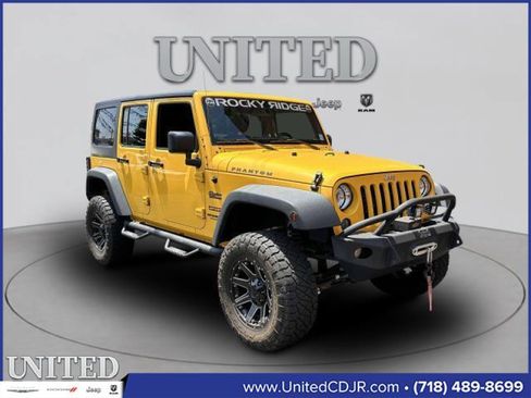 Certified 2015 Jeep Wrangler Unlimited Sport w/ Connectivity Group image 1