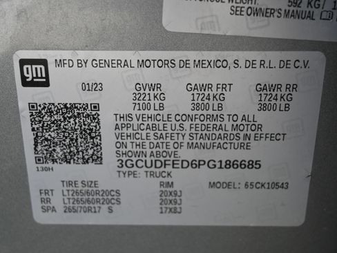 Used 2023 Chevrolet Silverado 1500 LT Trail Boss w/ Protection Package AWD/4WD image 17