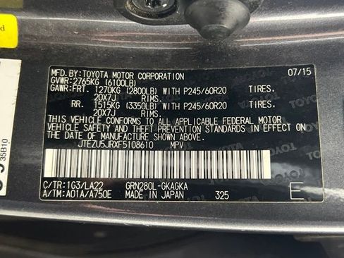 Used 2015 Toyota 4Runner SR5 image 25