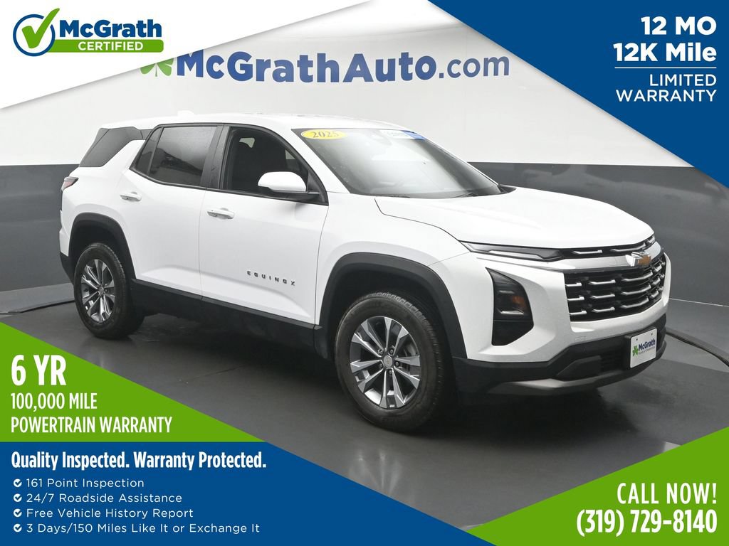 Used 2025 Chevrolet Equinox LT AWD/4WD image 1