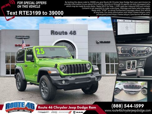 Used 2025 Jeep Wrangler Sport AWD/4WD image 1