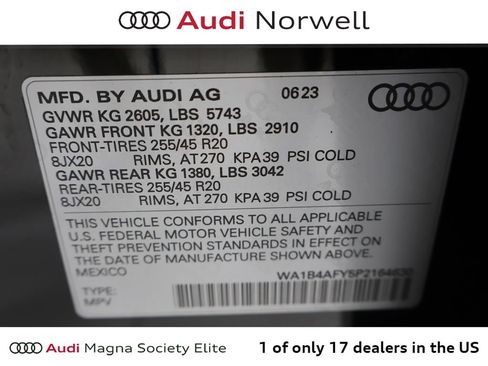 Used 2023 Audi SQ5 Premium Plus AWD/4WD image 3