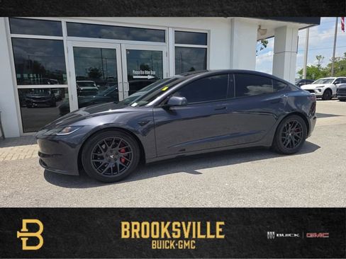 Used 2025 Tesla Model 3 Long Range AWD/4WD image 1