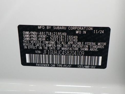 Used 2025 Subaru Impreza RS w/ Popular Package #1 AWD/4WD image 45