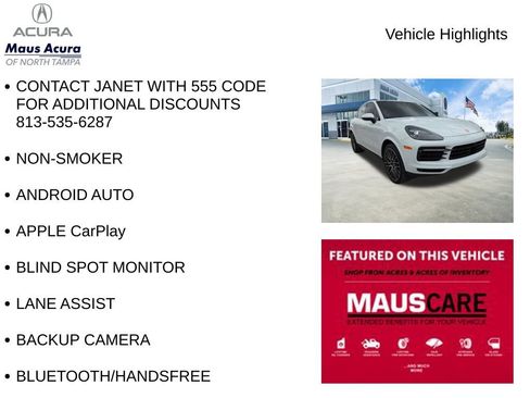 Used 2021 Porsche Cayenne Coupe w/ Assistance Package AWD/4WD image 8