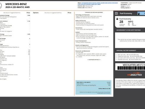 Used 2020 Mercedes-Benz A 220 4MATIC image 7