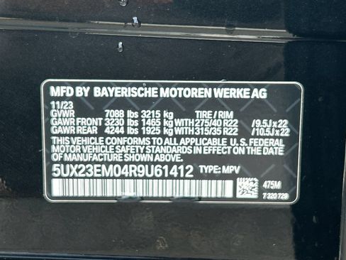 Used 2024 BMW X7 xDrive40i w/ M Sport Package AWD/4WD image 27