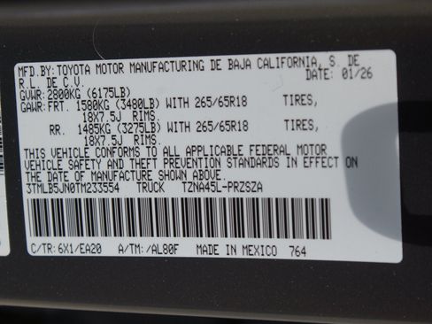 Used 2026 Toyota Tacoma TRD Sport w/ TRD Sport Premium Package AWD/4WD image 27