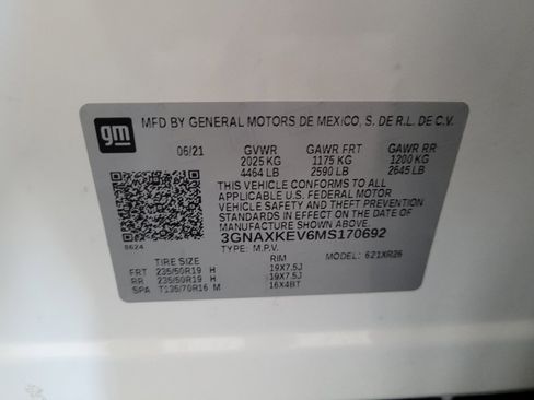 Used 2021 Chevrolet Equinox LT FWD image 33