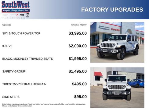 New 2025 Jeep Wrangler Sahara w/ Safety Group image 11